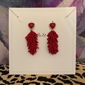 Stella & Dot Riva Tassel Earrings